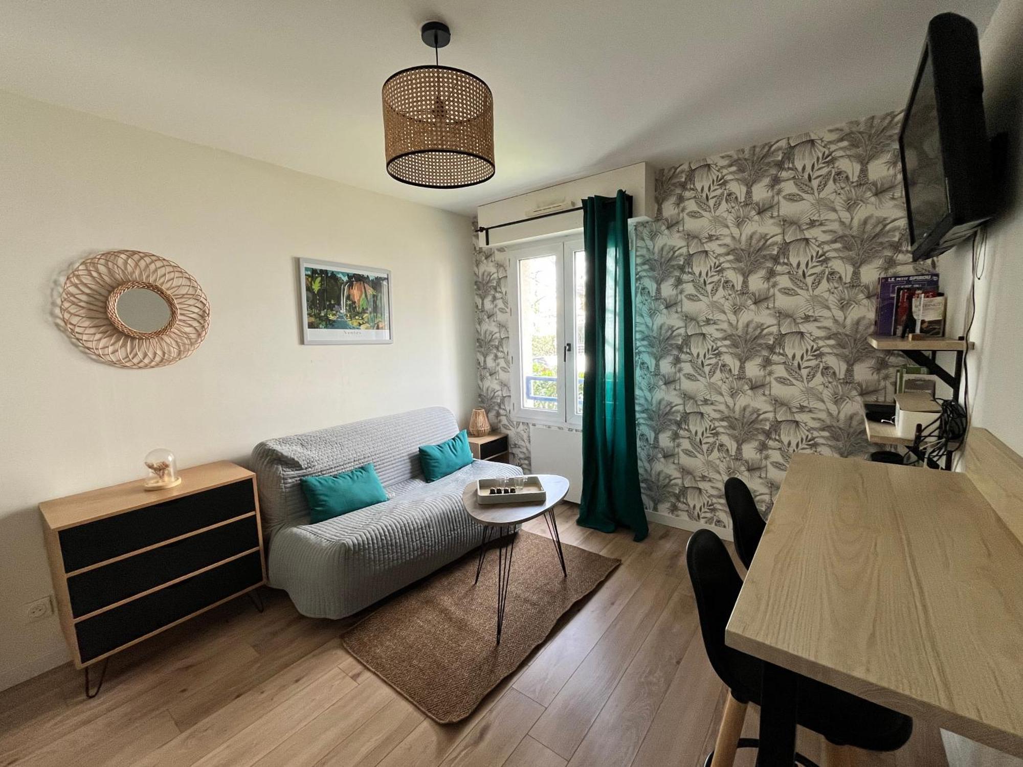 Agreable Studio Calme - Proche Tramway Et Centre Nantes Exterior photo